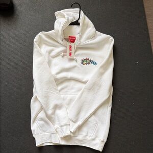 Full Send White Hoodie